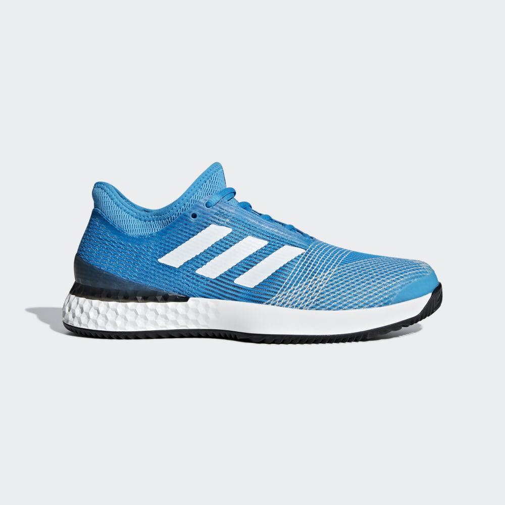 Adidas Men's Adizero Ubersonic 3.0 Clay Tennis Shoes Blue/White/Black Ireland CG6370